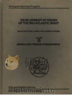 DEVELOPMENT OF FISHES OF THE MID-ATLANTIC BIGHT  VOLUME 2     PDF电子版封面    JERRY D.HARDY 