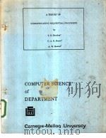 A THEORY OF COMMUNICATING SEQUENTIAL PROCESSES     PDF电子版封面    S.D.BROOKES  C.A.R.HOARE  A.W. 