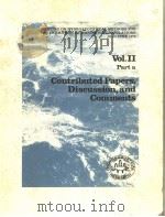 CONTRIBUTED PAPERS，DISCUSSION，AND COMMENTS  VOLUME 2  PART A     PDF电子版封面     