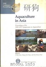 AQUACULTURE IN ASIA：PROCEEDINGS OF THE 1990 APO SYM0POSIUM ON AQUACULTURE（ PDF版）