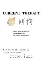 CURRENT THERAPY 1963（ PDF版）