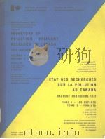 INVENTORY OF POLLUTION-RELEVANT RESEARCH IN CANADA     PDF电子版封面    R.M.D.SUTTON AND C. QUADLING 