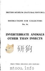 INVERTEBRATE ANIMALS OTHER THAN INSECTS     PDF电子版封面     