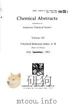 CHEMICAL ABSTRACTS  VOLUME 103  PART 1 OF 5 PARTS（ PDF版）