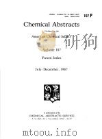 CHEMICAL ABSTRACTS  VOLUME 107（ PDF版）