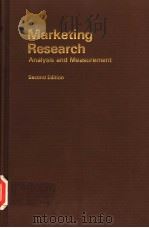 MARKETING RESEARCH ANALYSIS AND MEASUREMENT SECOND EDITION     PDF电子版封面  007084559x  PETER M.CHISNALL 