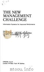 THE NEW MANAGEMENT CHALLENGE INFORMATION SYSTEMS OF IMPROVED PERFORMANCE（ PDF版）