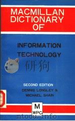 MACMILLAN DICTIONARY OF INFORMATION TECHNOLOGY  SECOND EDITION（ PDF版）