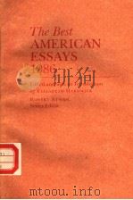 THE BEST AMERICAN ESSAYS 1986     PDF电子版封面    ELIZABETH HARDWICK  ROBERT ATW 