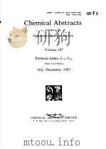CHEMICAL ABSTRACTS  VOLUME 107 FORMULA INDEX，C13-C21  PART 2 OF 3 PARTS  1987（ PDF版）