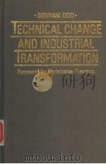 TECHNICAL CHANGE AND INDUSTRIAL TRANSFORMATION     PDF电子版封面  0333363434   