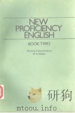 NEW PROFICIENCY ENGLISH BOOK TWO     PDF电子版封面  0175556067  W.S.FOWLER 