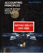 ACCOUNTING PRINCIPLES  ANOTHER OUALITY USED BOOK  SECOND EDITION     PDF电子版封面  0060463767   