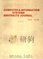 COMPUTER & INFORMATION SYSTEMS ABSTRACTS JOURNAL  ANNUAL INDEX  DEC.1987 VOL.35（ PDF版）