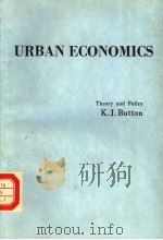 URBAN ECONOMICS THEORY AND POLICY（ PDF版）