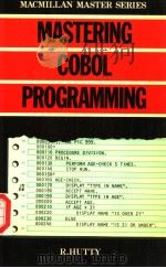 MASTERING COBOL PROGRAMMING（ PDF版）