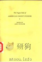 TBE PENGUIN BOOK OF AMERICAN SHORT STORIES     PDF电子版封面     