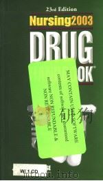 NURSING 2003  DRUG HANDBOOK  23RD EDITION     PDF电子版封面  1582551707   