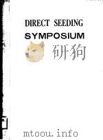 DIRECT SEEDING SYMPOSIUM     PDF电子版封面     