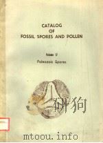 CATALOG OF FOSSIL SPORES AND POLLEN VOLUME 17  PALEOZOIC SPORES（ PDF版）