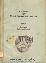 CATALOG OF FOSSIL SPORES AND POLLEN VOLUME 33  CRETACEOUS POLLEN AND SPORES（ PDF版）