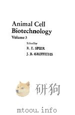 ANIMAL CELL BIOTECHNOLOGY VOLUME 3（ PDF版）