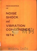 PROCEEDINGS OF NOISE SHOCK AND VIBRATION CONFERENCE     PDF电子版封面     