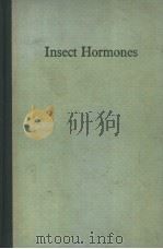 INSECT HORMONES（ PDF版）