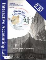 THE INTERACTIVE FINANCIAL ACCOUNTING LAB STUDENT CD-ROM MANUAL  VERSION 2.5     PDF电子版封面  0072361166  RALPH E.SMITH  RICK BIRNEY 