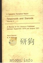 TERPENOIDS AND STEROIDS  VOLUME 2     PDF电子版封面    K.H.OVERTON 