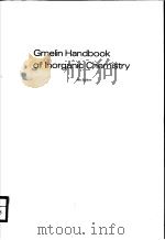 GMELIN HANDBOOK OF INORGANIC CHEMISTRY 8TH EDITION W TUNGSTEN SUPPLEMENT VOLUME B5 SYSTEM NUMBER 60（ PDF版）