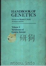 HANDBOOK OF GENETICS  VOLUME 4  VERTEBRATES OF GENETIC INTEREST（ PDF版）