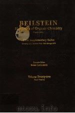 BEILSTEIN HANDBOOK OF ORGANIC CHEMISTRY FOURTH EDITION FIFTH SUPPLEMENTARY SERIES VOLUME TWENTY-TWO     PDF电子版封面  3540529802   