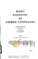 RODD‘S CHEMISTRY OF CARBON COMPOUNDS  SECOND EDITION  VOLUME 4 PART 12     PDF电子版封面  0444417680  S.COFFEY 