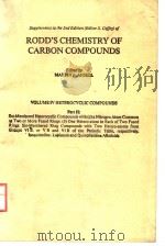 RODD‘S CHEMISTRY OF CARBON COMPOUNDS  SECOND EDITION  VOLUME 4 PART 8     PDF电子版封面  0444427929  MARTIN F.ANSELL 