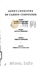 RODD‘S CHEMISTRY OF CARBON COMPOUNDS SECOND EDITION VOLUME4 PART 9、10     PDF电子版封面  0444873228  S.COFFEY 
