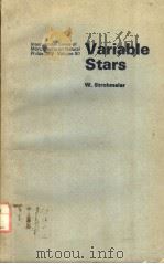 VARIABLE STARS     PDF电子版封面    A.J.MEADOWS 