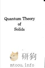 QUANTUM THEORY OF SOLIDS  SECOND REVISED PRINTING（ PDF版）