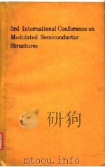 3RD INTERNATIONAL CONFERENCE ON MODULATED SEMICONDUCTOR STRUCTURES（ PDF版）
