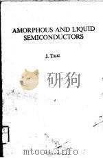 AMORPHOUS AND LIQUID SEMICONDUCTORS     PDF电子版封面  0306307774  J.TAUC 