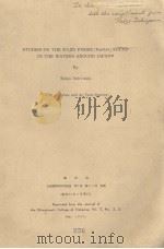STUDIES ON THE RAJID FISHES （RAJIDAE） FOUND IN THE WATERS AROUND JAPAN WITH 3 PLATES AND 86 TEXT-FIG     PDF电子版封面     
