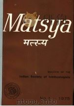 MATSYA BULLETIN OF THE INDIAN SOCIETY OF ICHTHYOLOGISTS  NO.1     PDF电子版封面     