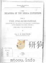 THE DECAPODA OF THE SIBOGA EXPEDITION  PART 10     PDF电子版封面    DR.L.B.HOLTHUIS 