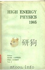 HIGH ENERGY PHYSICS 1985 VOL.2（ PDF版）