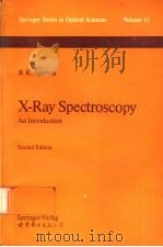 X  RAY SPECTROSCOPY  SECOND EDITION     PDF电子版封面  7506215284   
