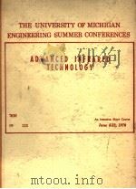 THE UNIVERSITY OF MICHIGAN ENGINEERING SUMMER CONFERENCES  ADVANCED INFRARED TECHNOLOGY（ PDF版）