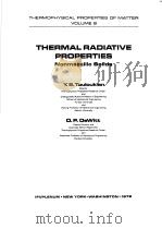 THERMOPHYSICAL PROPERTIES OF MATTER VOLUME 8  THERMAL RADIATIVE PROPERTIES NONMETALLIC SOLIDS     PDF电子版封面  0306670283  Y.S.TOULOUKIAN  D.P.DEWITT 