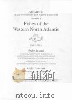 FISHES OF THE WESTERN NORTH ATLANTIC  PART 5（ PDF版）