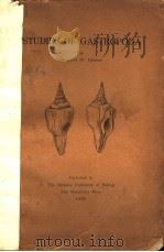 STUDIES OF GASTROPODA     PDF电子版封面    AMADEUS W.GRABAU 