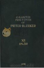 COLLECTED FISH PAPERS OF PIETER BLEEKER  VOLUME  12（ PDF版）